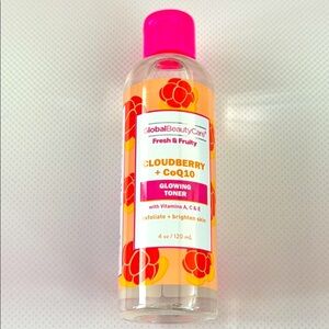 NWT Glowing Toner Vitamins A C E to exfoliate and brighten skin 4 fl oz